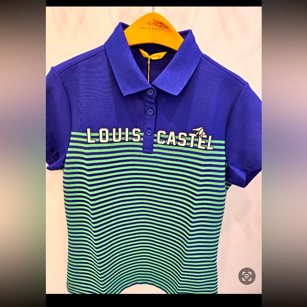Louis Castel polo golf shirts women NEW small